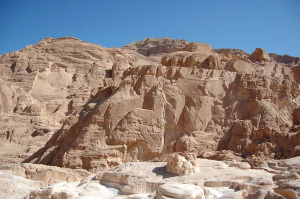 Vit canyon i Egypten — Stockfoto