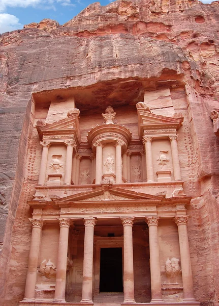 Petra i Jordanien. fristad — Stockfoto