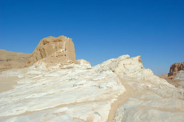 Canyon blanc en Egypte. Péninsule du Sinaï — Photo