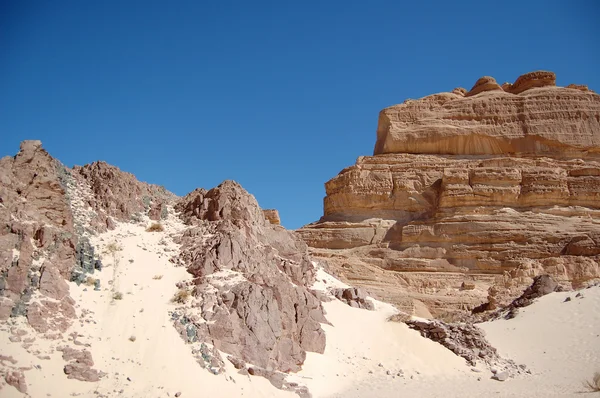 Färg canyon i Egypten — Stockfoto