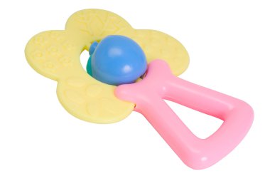 Rattle for newborns clipart