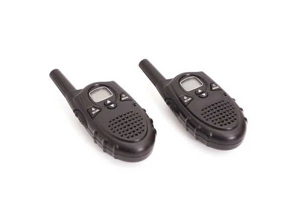 Pair of UHF handsets — Stock Photo, Image