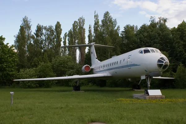 stock image The passenger plane