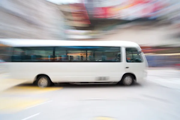 Szybkiego Ruchu Autobus Widok — Zdjęcie stockowe