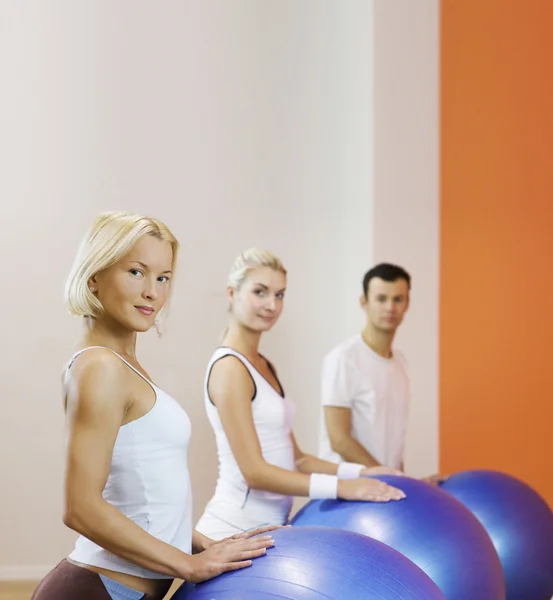 Group Doing Fitness Exercise — Stock Photo, Image