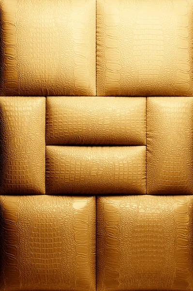Sepia Picture Genuine Leather Upholstery — Stock Photo, Image