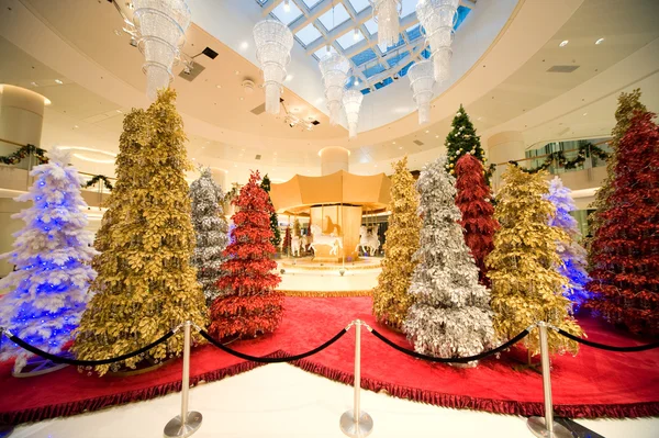 Weihnachtsdekoration Einkaufszentrum — Stockfoto