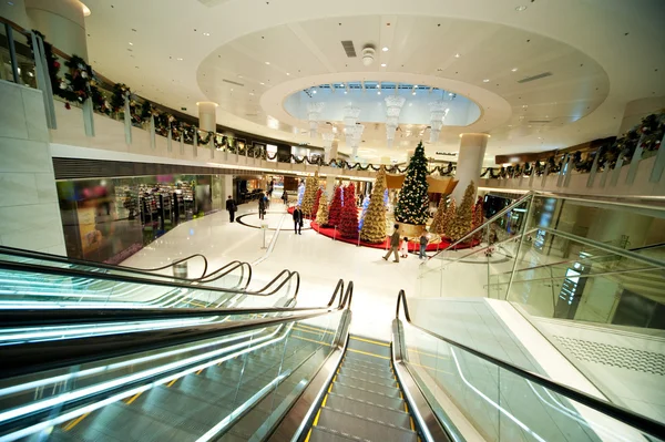 Alışveriş Merkezinde Noel Süslemesi — Stok fotoğraf