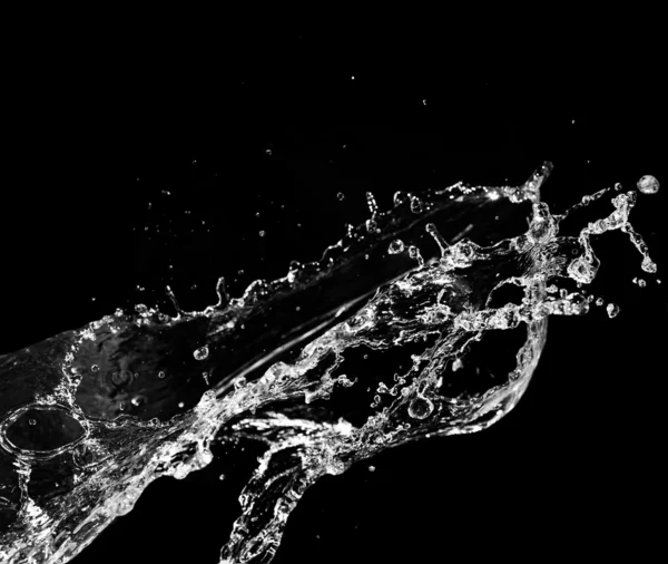 Стильный брызг воды — стоковое фото