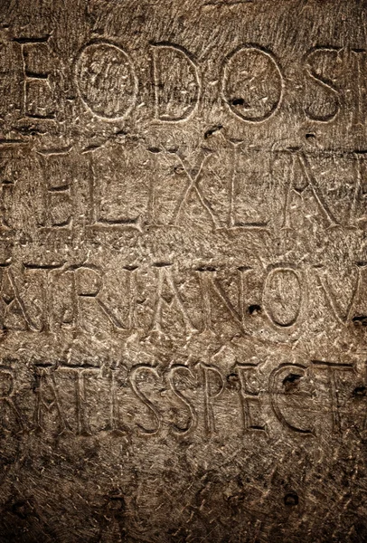 Texture des lettres romaines — Photo
