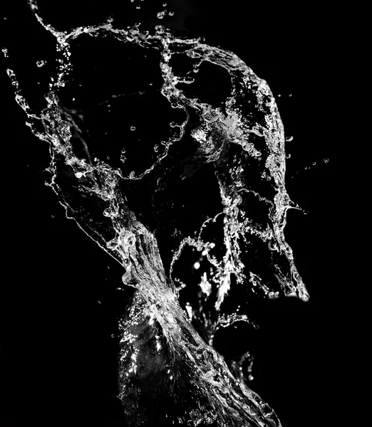 Stijlvolle water splash — Stockfoto