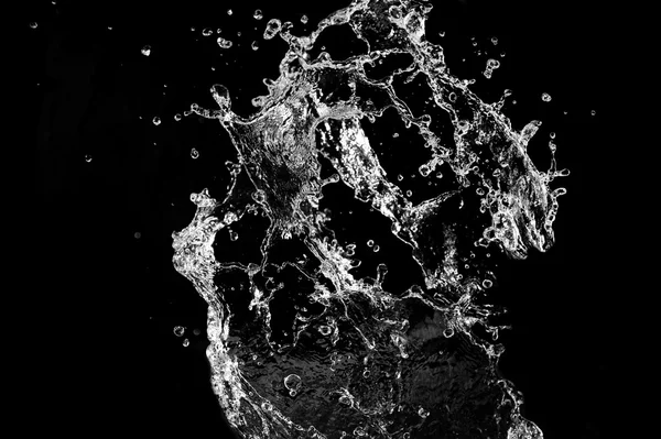 Stijlvolle water splash — Stockfoto
