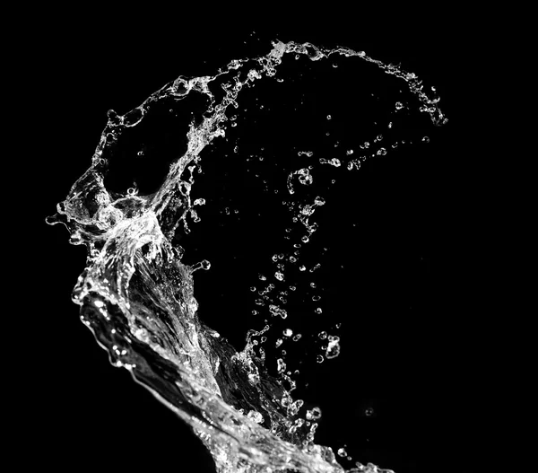 Стильный брызг воды — стоковое фото