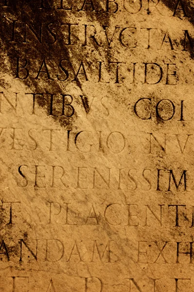 Textura letras romanas —  Fotos de Stock
