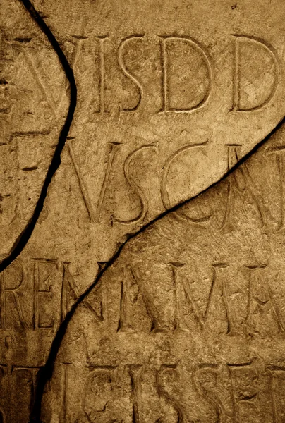 Letras romanas textura — Fotografia de Stock