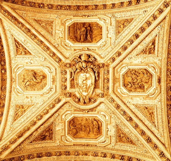 Decorated ceiling — 스톡 사진