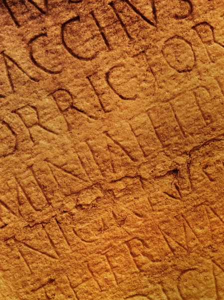 Roman letters texture — Stock Photo, Image