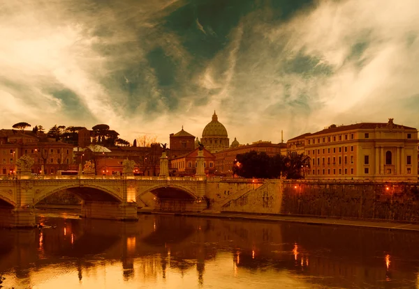 Image d'une belle vieille ville de Rome — Photo