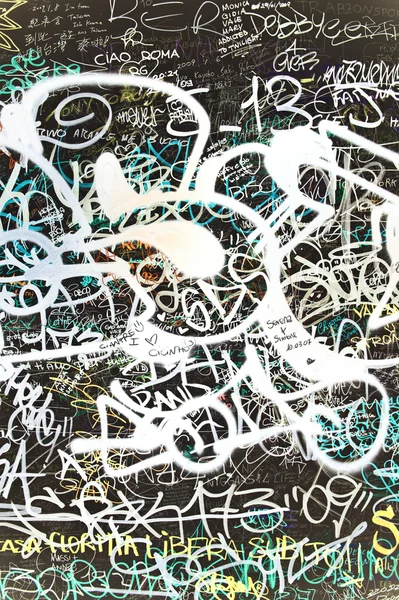 Sfondo dei graffiti — Foto Stock