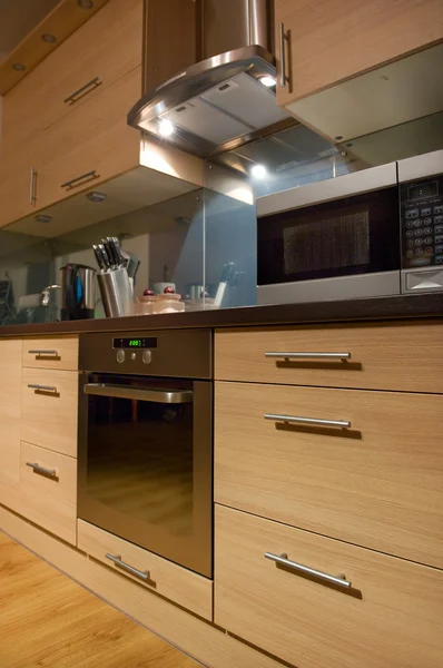 Cucina moderna Interni — Foto Stock