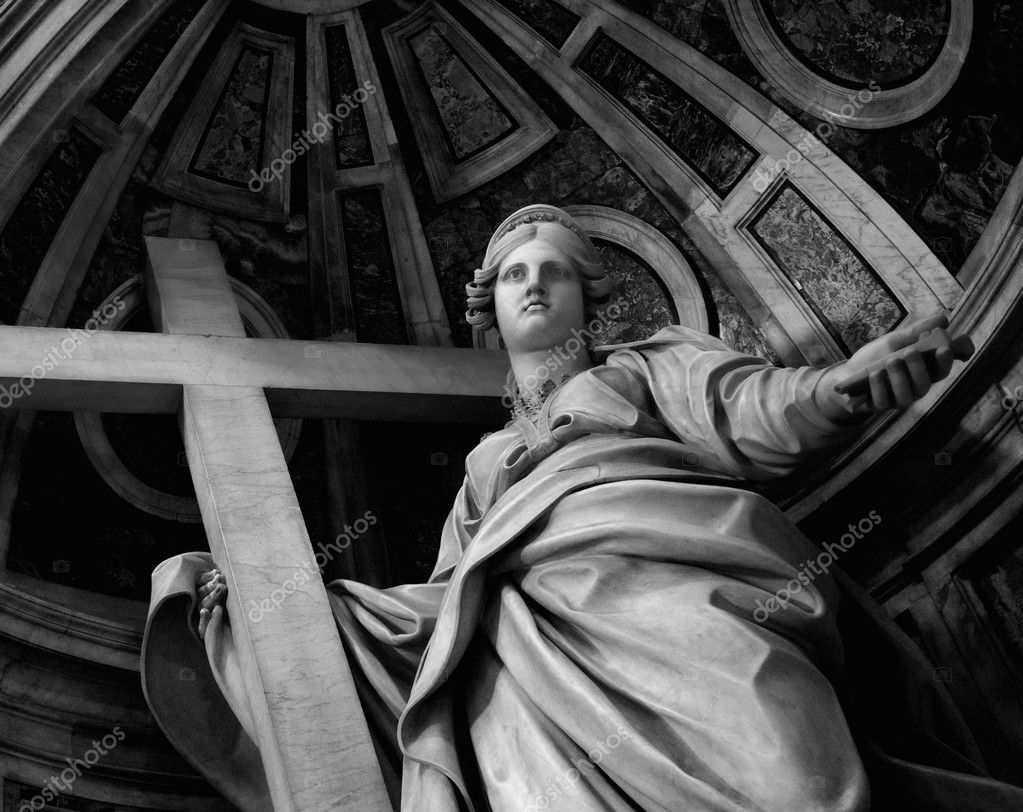 Statue in St. Peter Basilica (Vatican) – Stock Editorial Photo © nejron ...