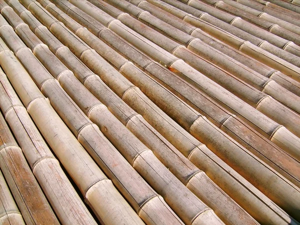 Bambu golv — Stockfoto