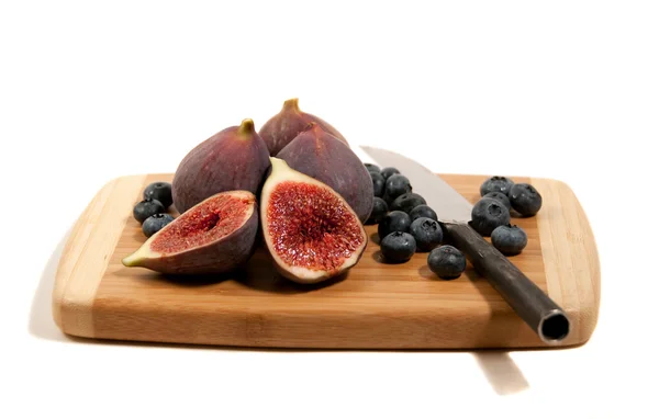 Freshly cut figs — Stock Photo, Image