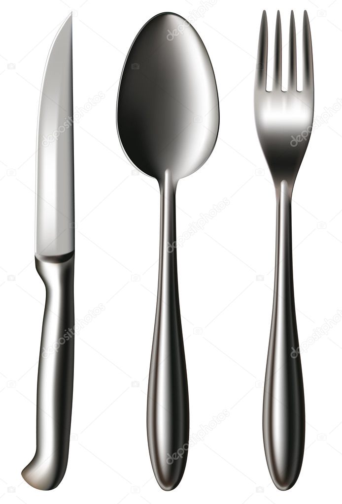Spoon knife fork