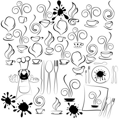 Coofee icons 2 clipart