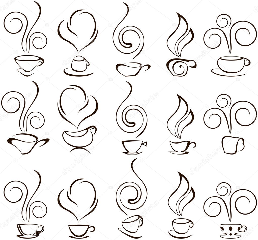 Coofee cup icons