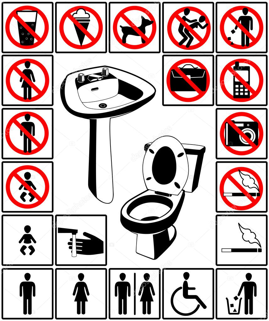 Toilet's simbol