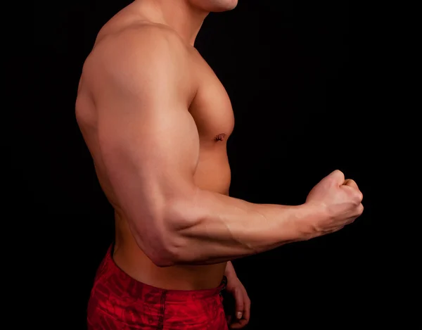 Athletic torso of atlhete — Stock Photo, Image