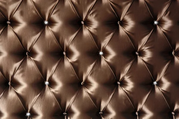 Genuine leather upholstery — Stock Photo, Image