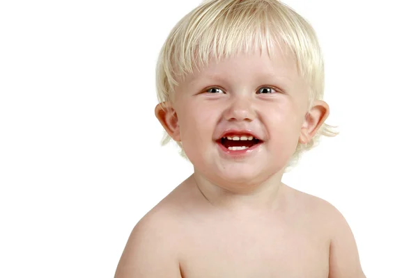 Sonriendo adorable bebé —  Fotos de Stock