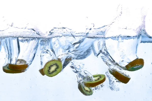 stock image Kiwi splashing in water