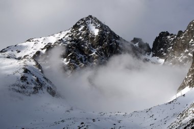 Dağ - yüksek tatry (Skalnate pleso)