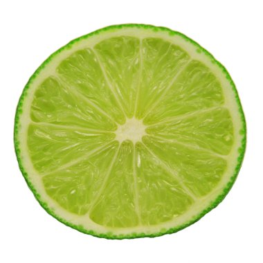 Half green lime clipart