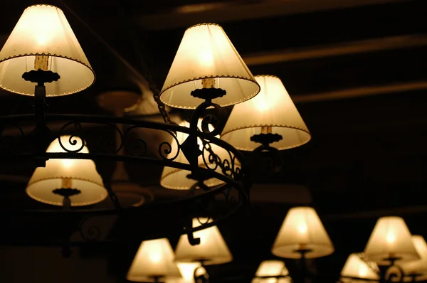 Lampen im alten Stil — Stockfoto