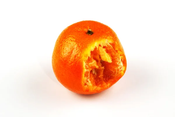 Trasiga tangerine — Stockfoto
