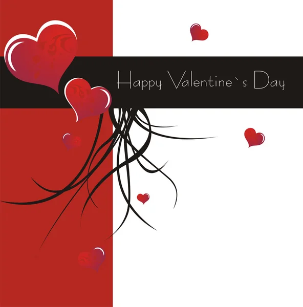 Valentines Day card — Stock Vector
