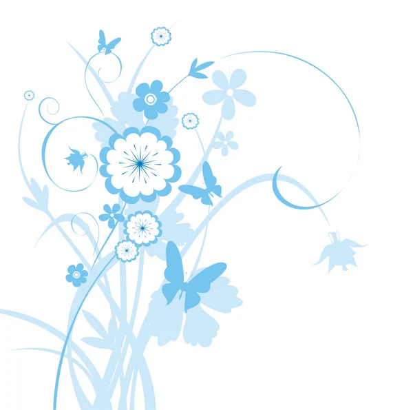 Φόντο με λουλούδι — Διανυσματικό Αρχείο