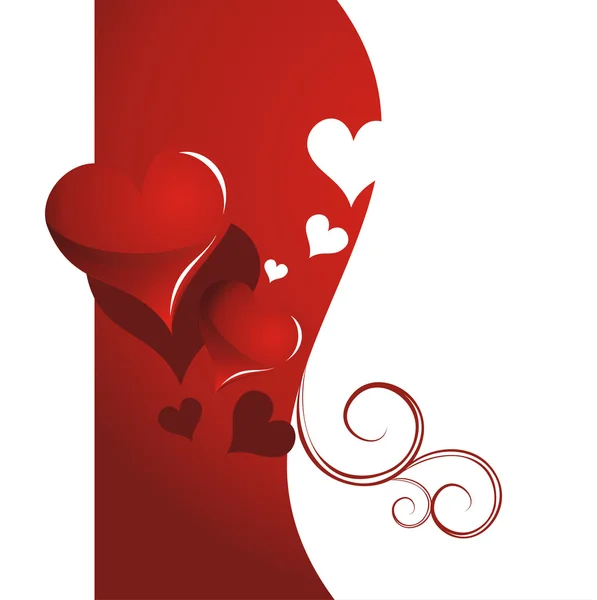 Valentines Day card — Stock Vector