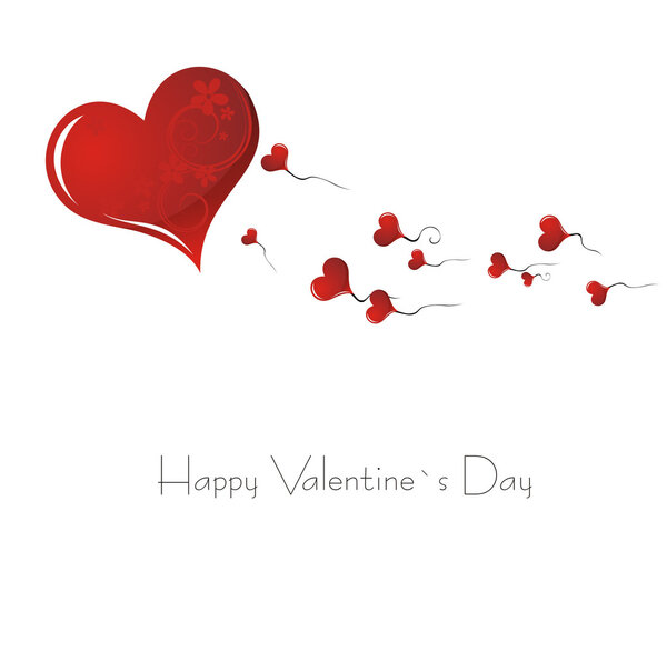 Открытка ко Дню Святого Валентина