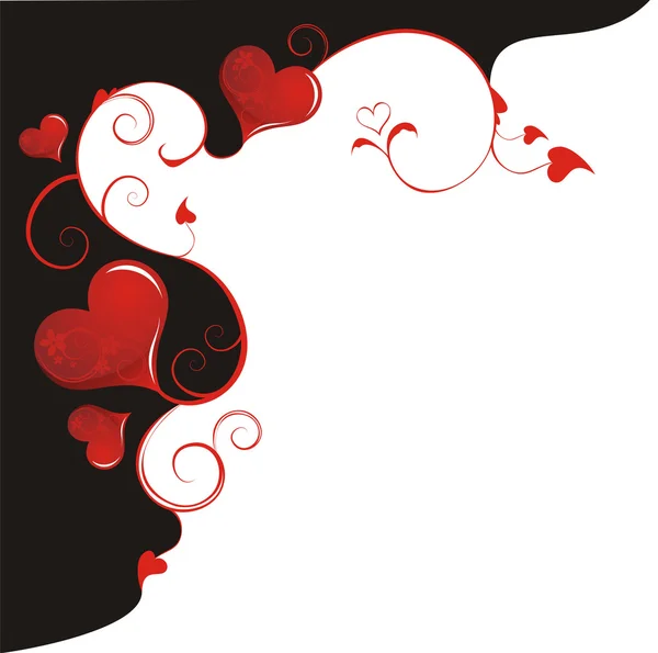 День Святого Валентина карт Векторна Графіка