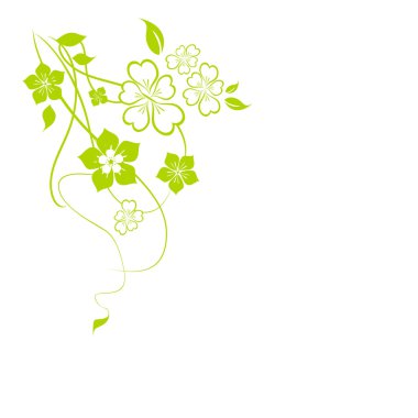 arka plan ile çiçek