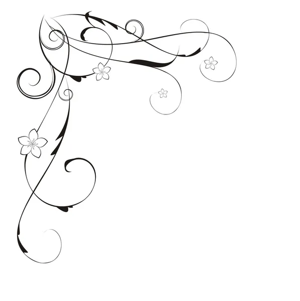 Flores fond — Image vectorielle