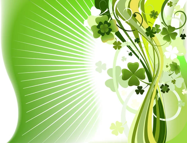 Abstract clover background — Stockfoto