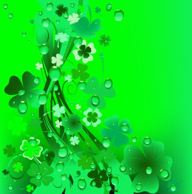 Green background clipart