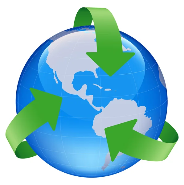 Koncepcja recyklingu — Zdjęcie stockowe