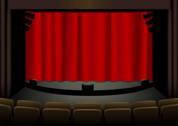 Empty theatre — Stock Photo, Image